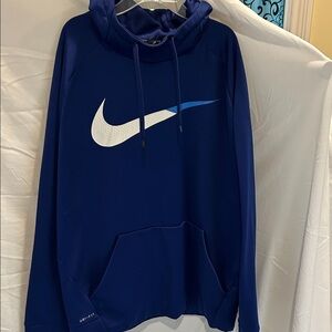 Nike Men's Deep Blue Pullover Hoodie